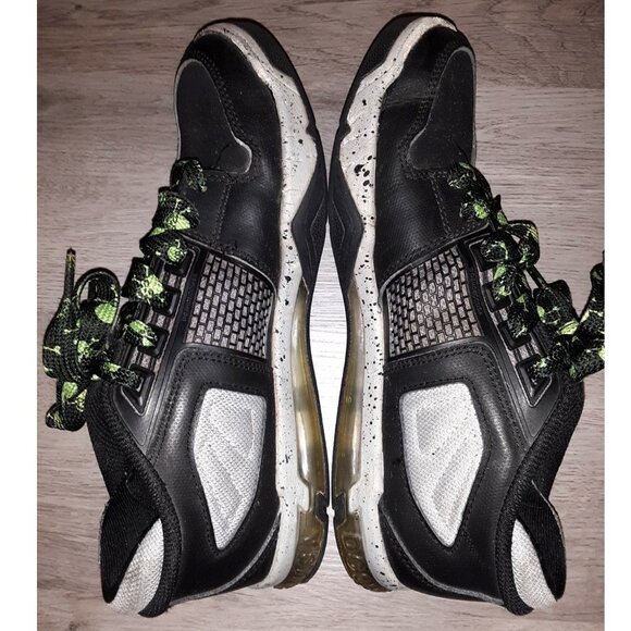 DC Skate Shoes Ryan Villopoto Sneakers Men's Size 7 Black Grey Green Y2k Skater - Picture 5 of 10